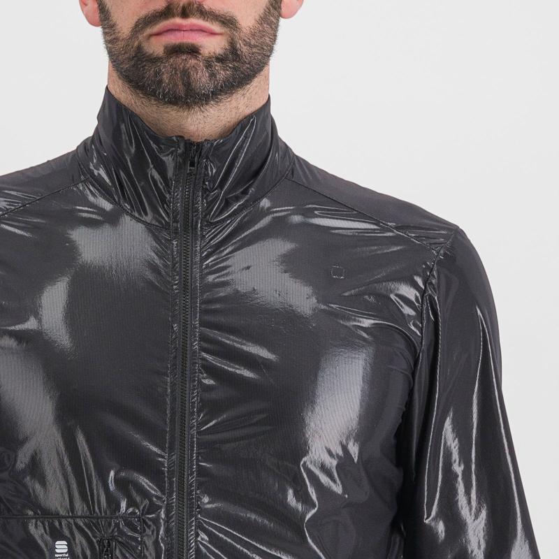 SPORTFUL GIARA zbaliteľná bunda black 3