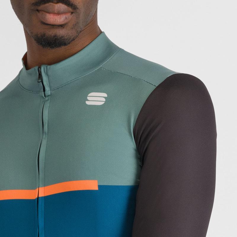 Sportful PISTA THERMAL dres blue green black orange 3