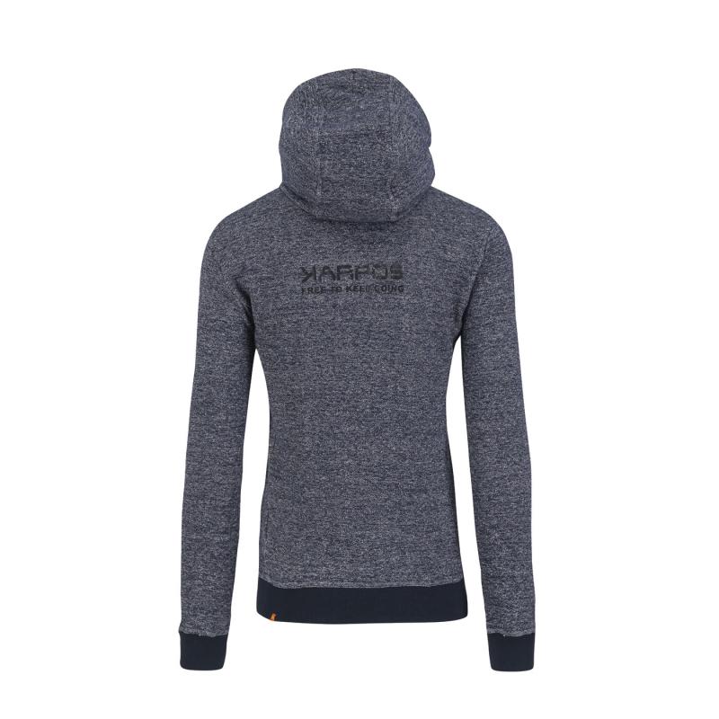 Karpos TOTOGA HEMP mikina so zipsom Sky Captain Melange 1