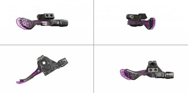 Bike Yoke páčka na teleskopickú sedlovku TRIGGY ALPHA Short bez adaptéru 1