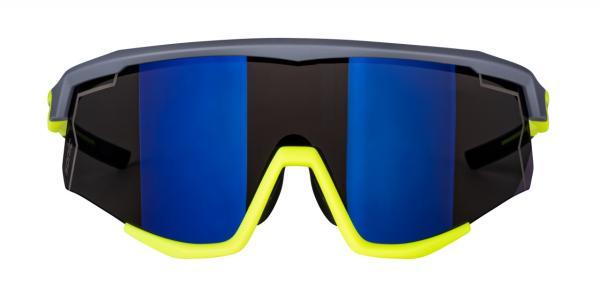 FORCE okuliare SONIC šedo-fluo, modro-fialové zrkadlové sklo 2