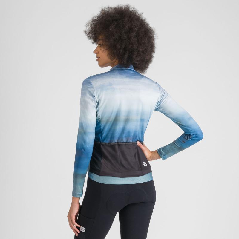 Sportful FLOW SUPERGIARA THERMAL dámsky dres blue vintage 1