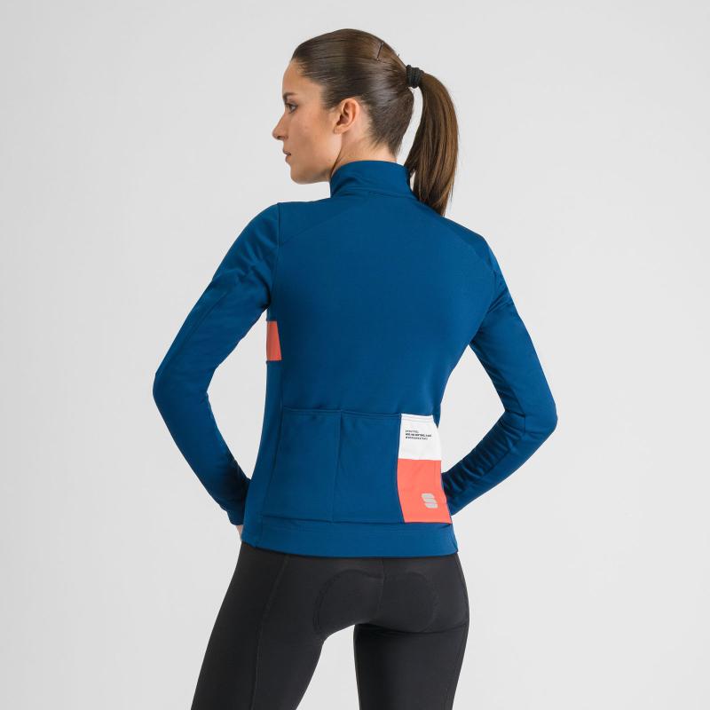 Sportful NEO SOFTSHELL dámska bunda teal blu 1