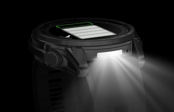 Garmin tactix 8 - 51mm, Sapphire Solar, Black DLC Titanium, tactical black nylon band 7