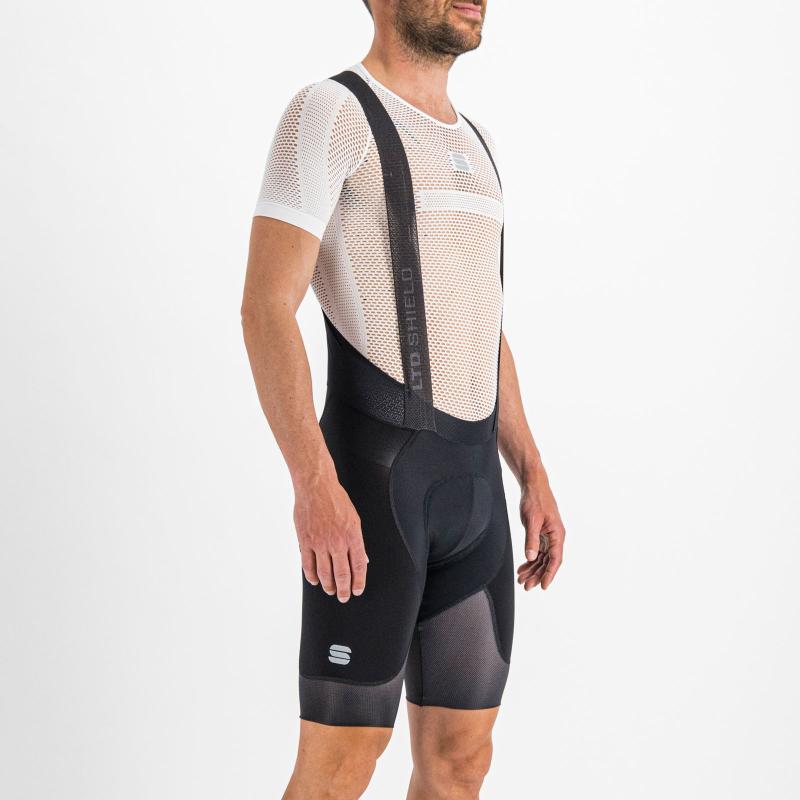 SPORTFUL Ltd Shield kraťasy s trakmi čierne 5