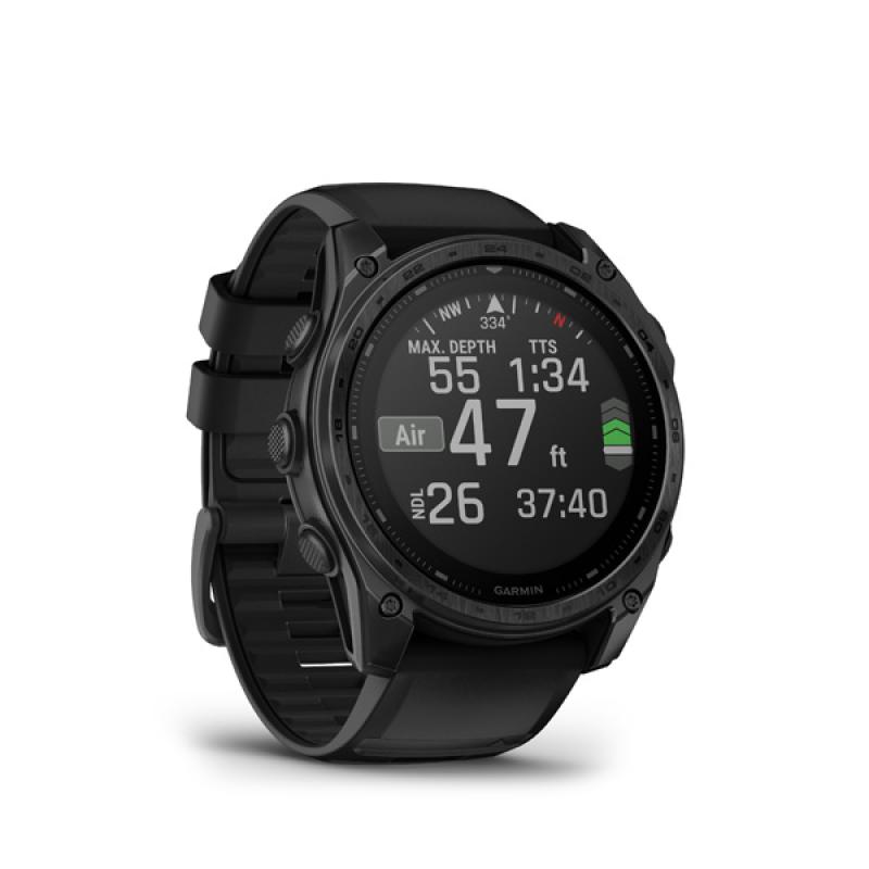 Garmin tactix 8 - 51mm, Sapphire Solar, Black DLC Titanium, tactical black nylon band 3