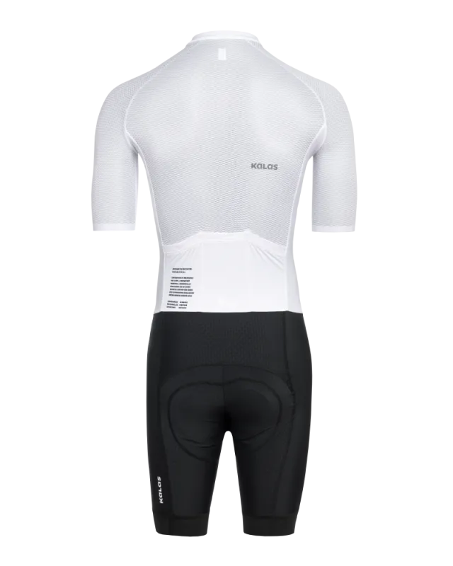 Cyklistická kombinéza KALAS PASSION Z3 | Krátky rukáv VERANO | white 1