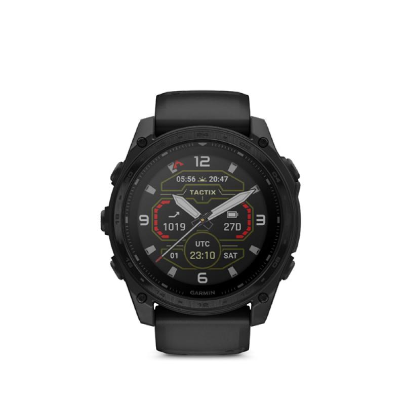 Garmin tactix 8 - 51mm, Sapphire Solar, Black DLC Titanium, tactical black nylon band 1