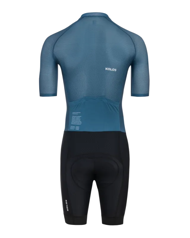 Cyklistická kombinéza KALAS PASSION Z3 | Krátky rukáv VERANO | petrol blue 1