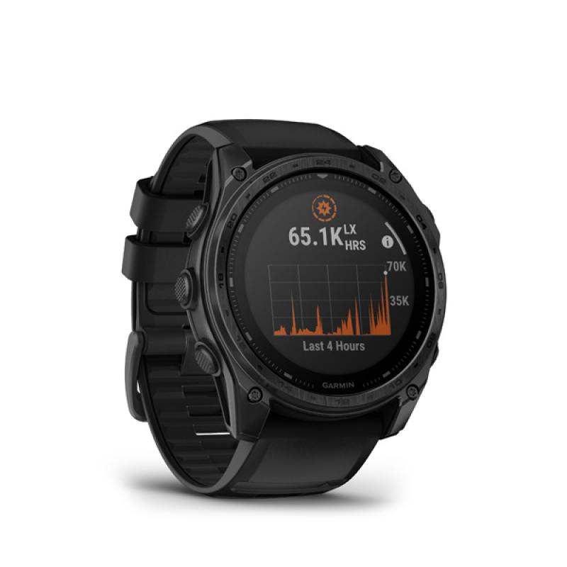 Garmin tactix 8 - 51mm, Sapphire Solar, Black DLC Titanium, tactical black nylon band 1