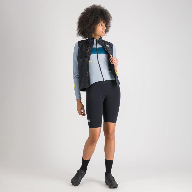 Sportful BREAKOUT SUPERGIARA THERMAL dámsky dres ice gray teal blu black cedar 8