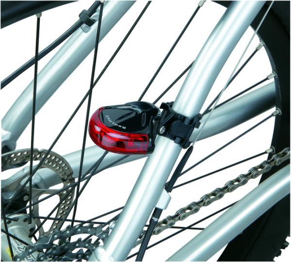 TOPEAK zadné svetlo RED LITE II čierne 2