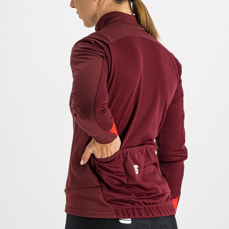 SPORTFUL TEMPO dámska bunda tmavočervená 7