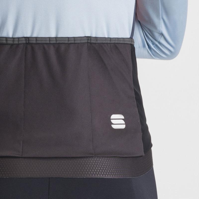 Sportful BREAKOUT SUPERGIARA THERMAL dámsky dres ice gray teal blu black cedar 4