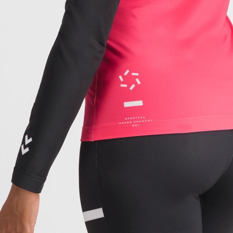 Sportful SQUADRA dámsky dres raspberry pink/black 6