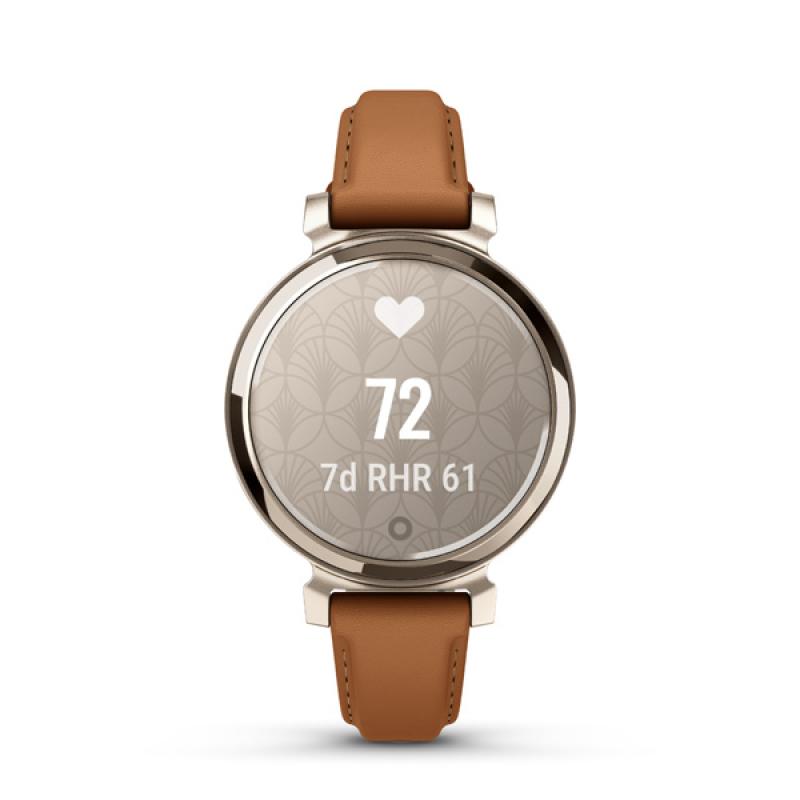 Garmin LILY 2 Classic, Cream Gold/Tan, Leather 2