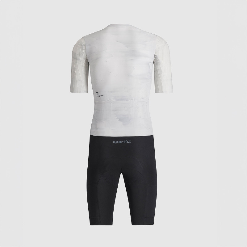SPORTFUL FAST NOT FUN gravel kombinéza biela, čierna 1