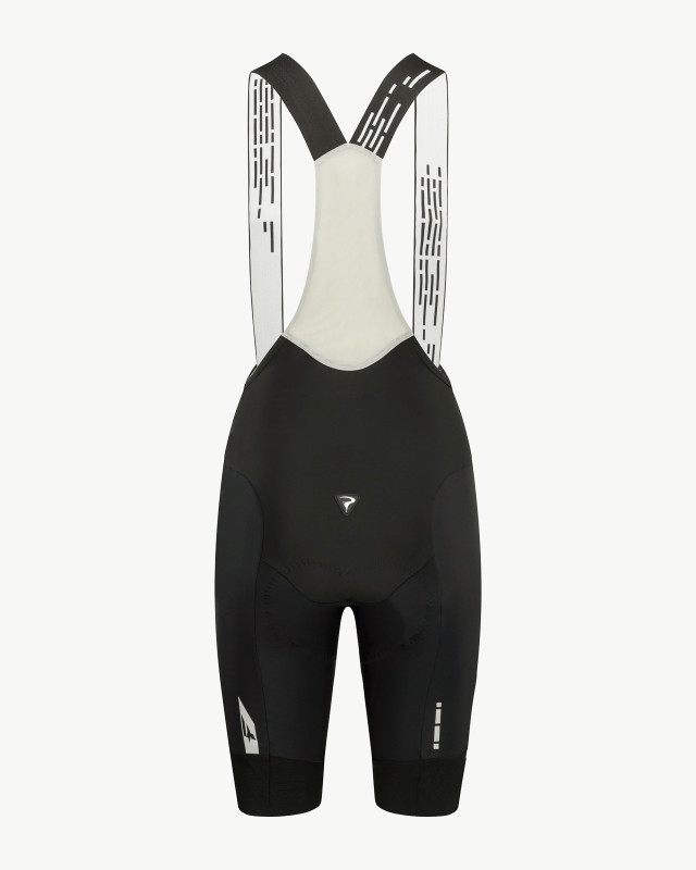Pinarello F dámske kraťasy s trakmi čierne 1