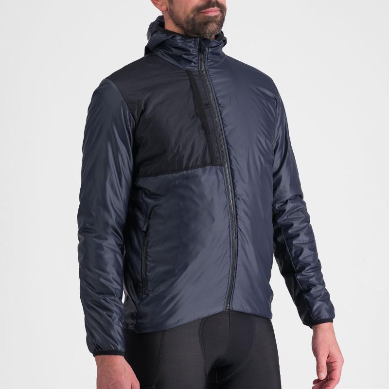 Sportful SUPERGIARA PUFFY s dlhým rukávom galaxy blue 2