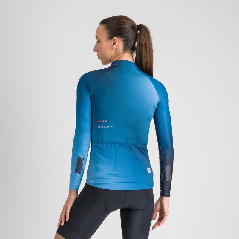 Sportful BODYFIT PRO THERMAL dámsky dres teal blu 1