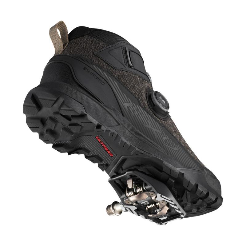 SHIMANO tretry SHEX900 čierne /Vel:48 8