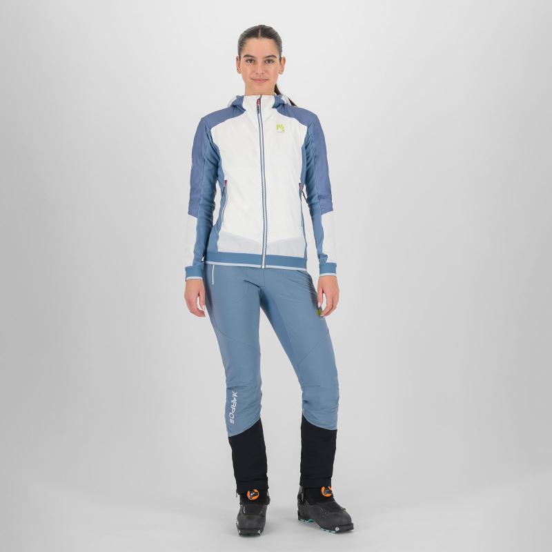 Karpos Alagna Plus Evo Dámska Bunda Bright White/Spring Lake 7